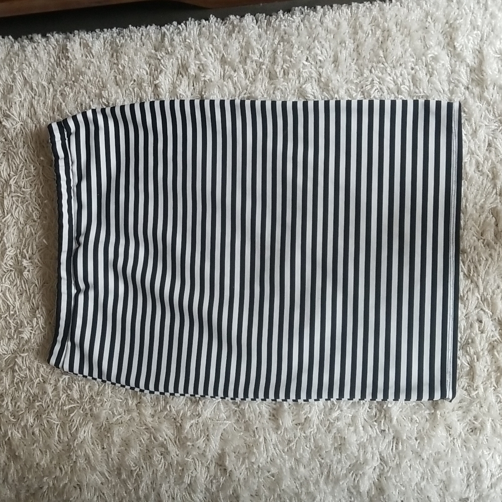 Klassy Girl Striped Pencil Skirt
